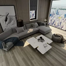 Brunatre room scene